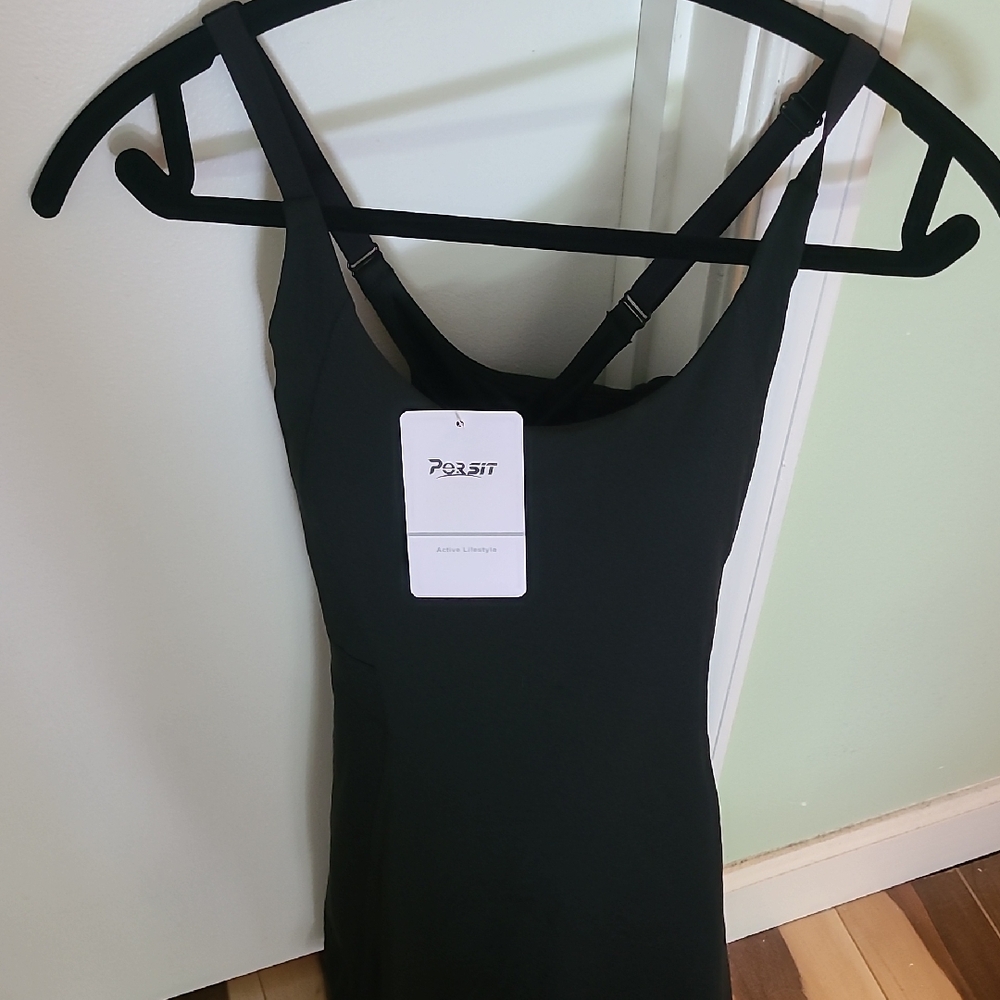 Black Skort with Sleek Design